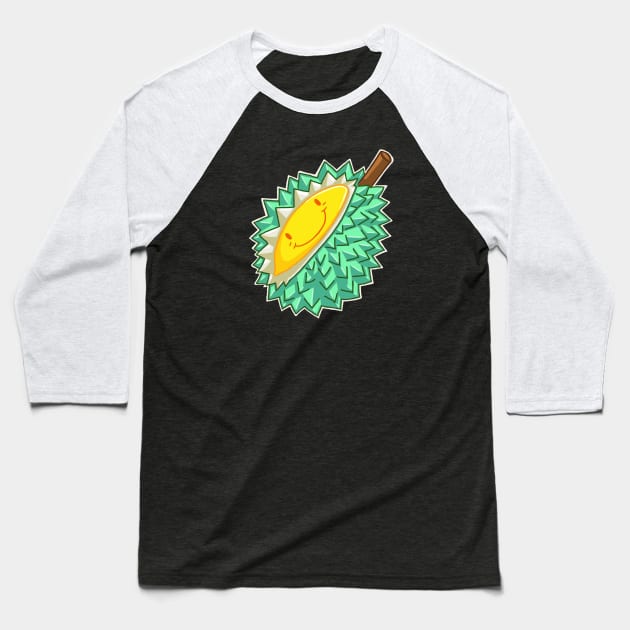 Durianette Baseball T-Shirt by biggedy